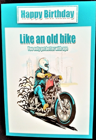 Life is Like An Old Bike by Margarette Blakeborough