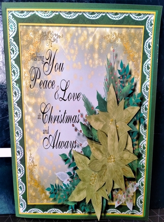 4, Cards , With Peace, and Love  by Margarette Blakeborough