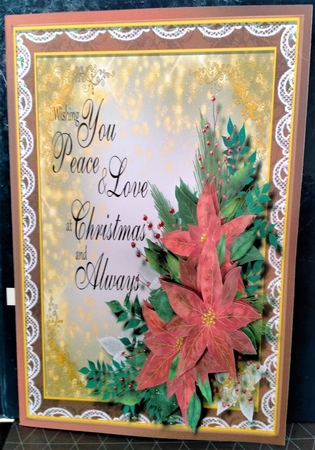 4, Cards , With Peace, and Love  by Margarette Blakeborough