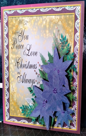4, Cards , With Peace, and Love  by Margarette Blakeborough