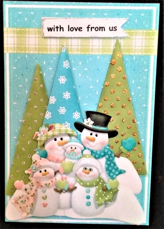 Snow Family  Mini Kit by Margarette Blakeborough