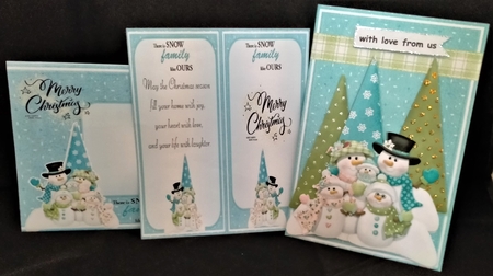 Snow Family  Mini Kit by Margarette Blakeborough