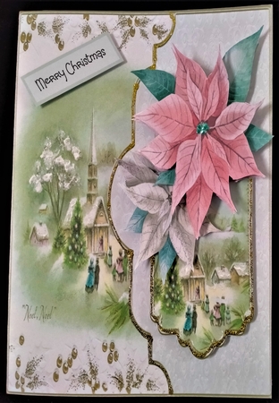 Christmas Eve 6x6 by Margarette Blakeborough