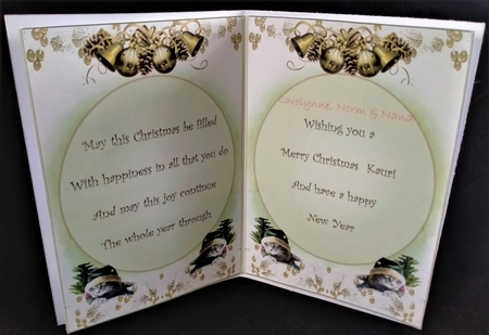 Christmas Eve 6x6 by Margarette Blakeborough