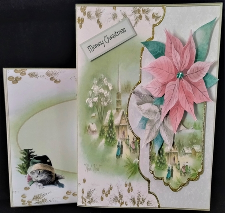 Christmas Eve 6x6 by Margarette Blakeborough