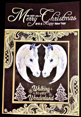 Horse lovers Christmas by Margarette Blakeborough
