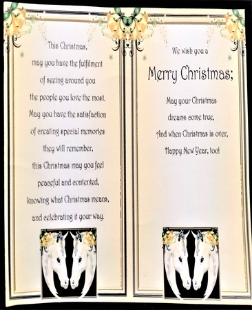 Horse lovers Christmas by Margarette Blakeborough