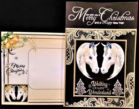 Horse lovers Christmas by Margarette Blakeborough