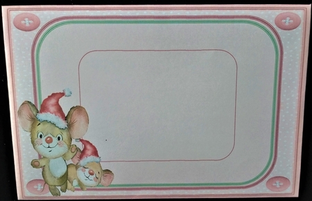 Gorgeous Christmas Mouse, Asleep Again by Margarette Blakeborough