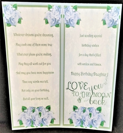 Special Roses In Glitter Frame by Margarette Blakeborough