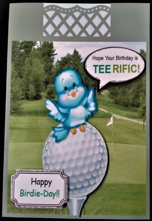 Hope your Birthday is TEE-RIFIC by Margarette Blakeborough