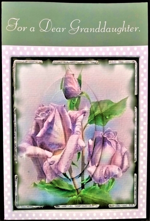 Gorgeous Lilac Roses by Margarette Blakeborough