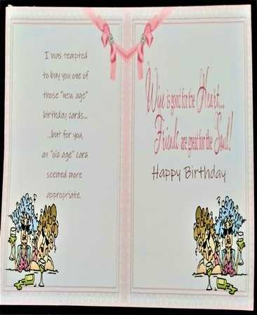 8x8 Stella and Margaret sweet old ladies mini kit by Margarette Blakeborough