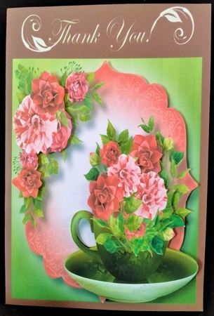 Beautiful Bouquet Teacup & Saucer Bumper Kit 2 by Margarette Blakeborough