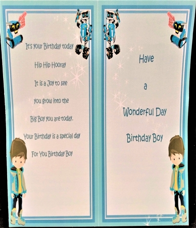 Birthday Wishes Son or Brother by Margarette Blakeborough