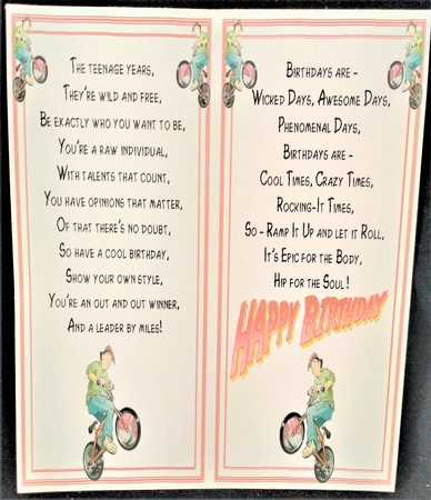 BMX Dude Red by Margarette Blakeborough