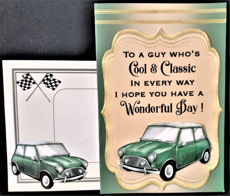 4 Classic car toppers by Margarette Blakeborough