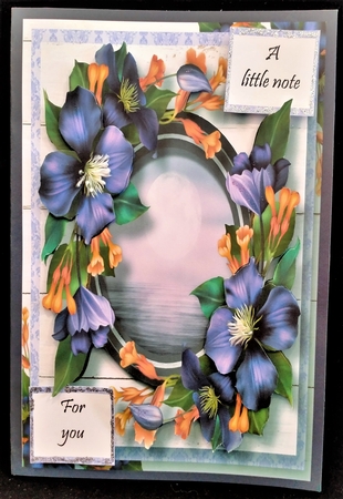 Through The Porthole 4 8x8 by Margarette Blakeborough