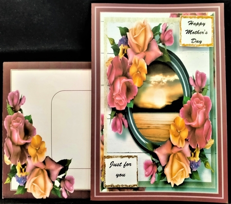 Through The Porthole 1 8x8 by Margarette Blakeborough