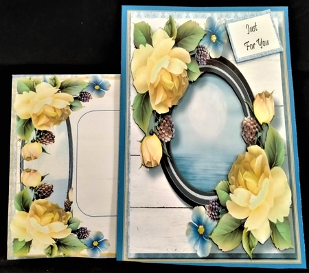 Through The Porthole 6 8x8 by Margarette Blakeborough