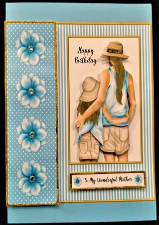 Mother Happy Birthday Topper by Margarette Blakeborough