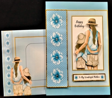 Mother Happy Birthday Topper by Margarette Blakeborough