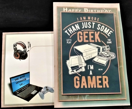 Retro Gaming A5 Poster - Im A Gamer by Margarette Blakeborough
