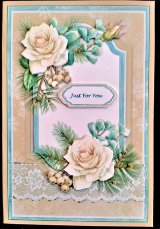 Bumperkti 3 Mini Kits A5  Roses by Margarette Blakeborough