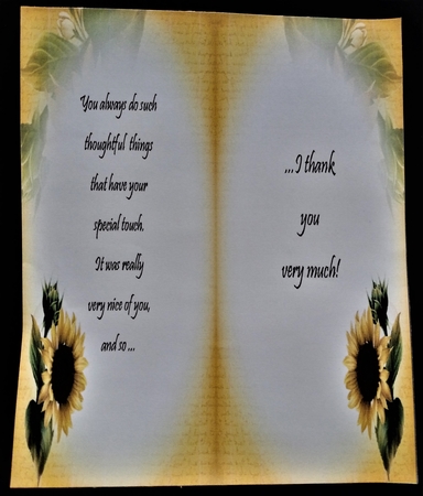 The Framed Sunflower by Margarette Blakeborough