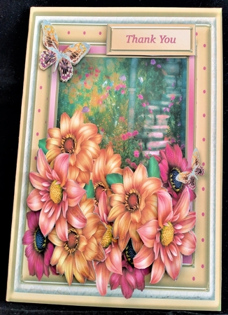 Walled Garden - Layered Frame Card Mini Kit by Margarette Blakeborough