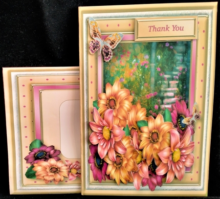 Walled Garden - Layered Frame Card Mini Kit by Margarette Blakeborough