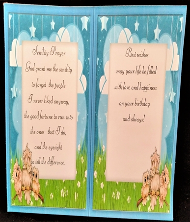 8X8 Mini Kit, Rest, Shes An Old Bird by Margarette Blakeborough