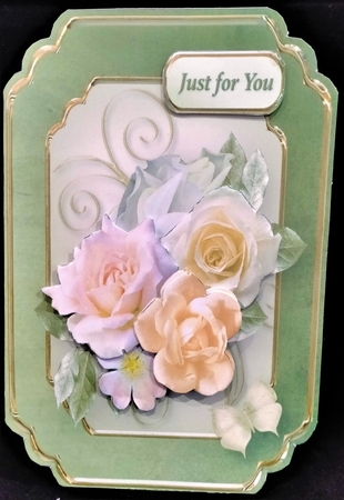 Yellow Posy - Pop-up Card Mini Kit by Margarette Blakeborough