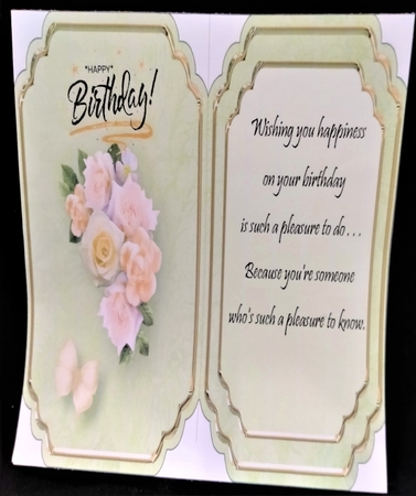 Yellow Posy - Pop-up Card Mini Kit by Margarette Blakeborough