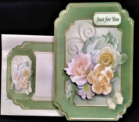 Yellow Posy - Pop-up Card Mini Kit by Margarette Blakeborough