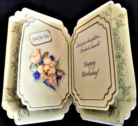 Yellow Roses - Pop-up Card Mini Kit by Margarette Blakeborough