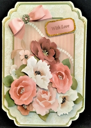 Pretty Posy - Pop-up Card Mini Kit by Margarette Blakeborough
