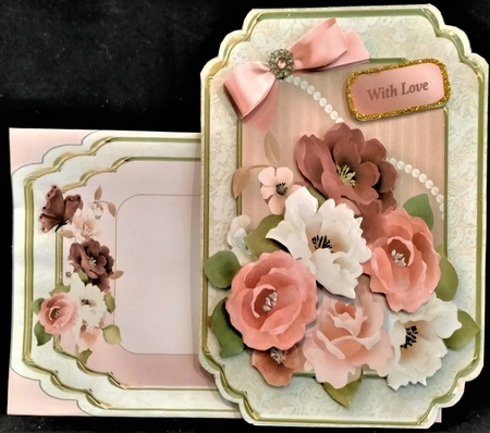 Pretty Posy - Pop-up Card Mini Kit by Margarette Blakeborough