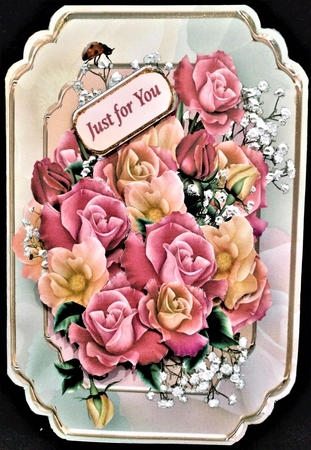Summer Bouquet - Pop-up Card Mini Kit by Margarette Blakeborough