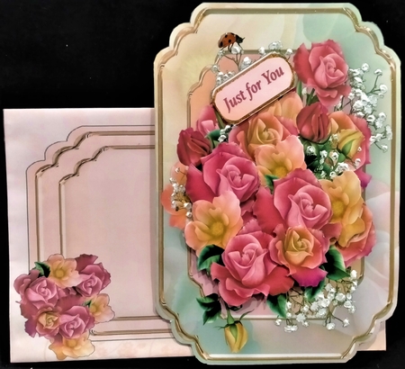 Summer Bouquet - Pop-up Card Mini Kit by Margarette Blakeborough