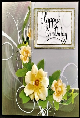 Yellow Floral Various Occasions by Margarette Blakeborough