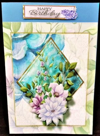 7x7 Card front with toppers  by Margarette Blakeborough