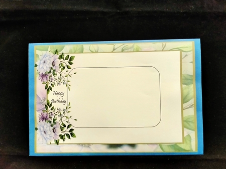 7x7 Card front with toppers  by Margarette Blakeborough