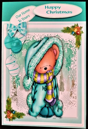 7x7 Mini Kit, Teds Keeping Warm  by Margarette Blakeborough