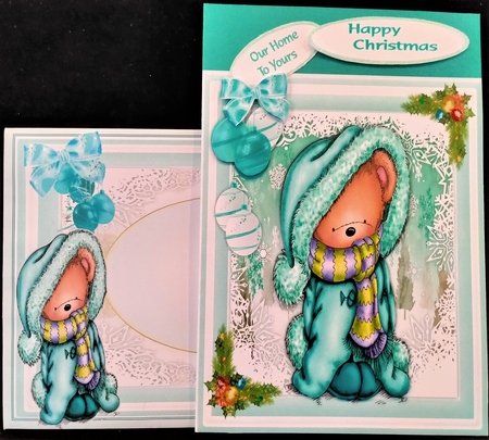 7x7 Mini Kit, Teds Keeping Warm  by Margarette Blakeborough
