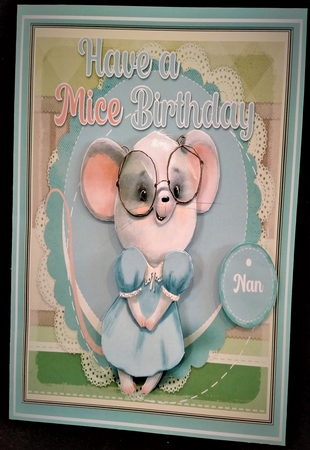 Birthday Mouse by Margarette Blakeborough