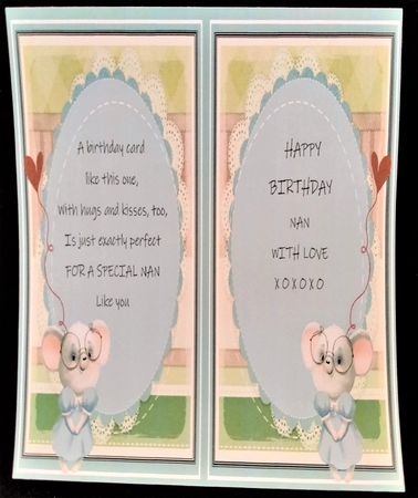 Birthday Mouse by Margarette Blakeborough