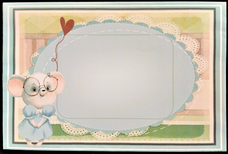 Birthday Mouse by Margarette Blakeborough