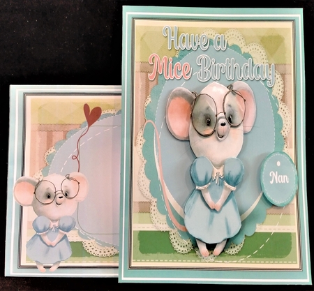 Birthday Mouse by Margarette Blakeborough