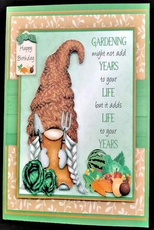 Female Gardening Gnome Mini Kit by Margarette Blakeborough